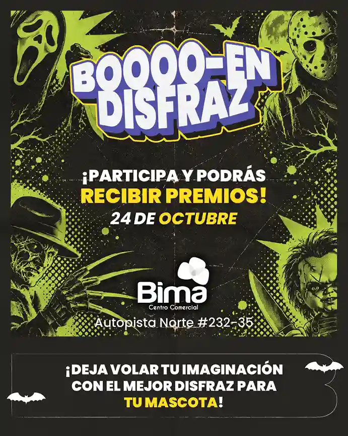 Que Booo-en disfraz mascotas
