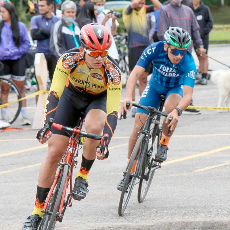 Evento deportivo de ciclismo en Bima